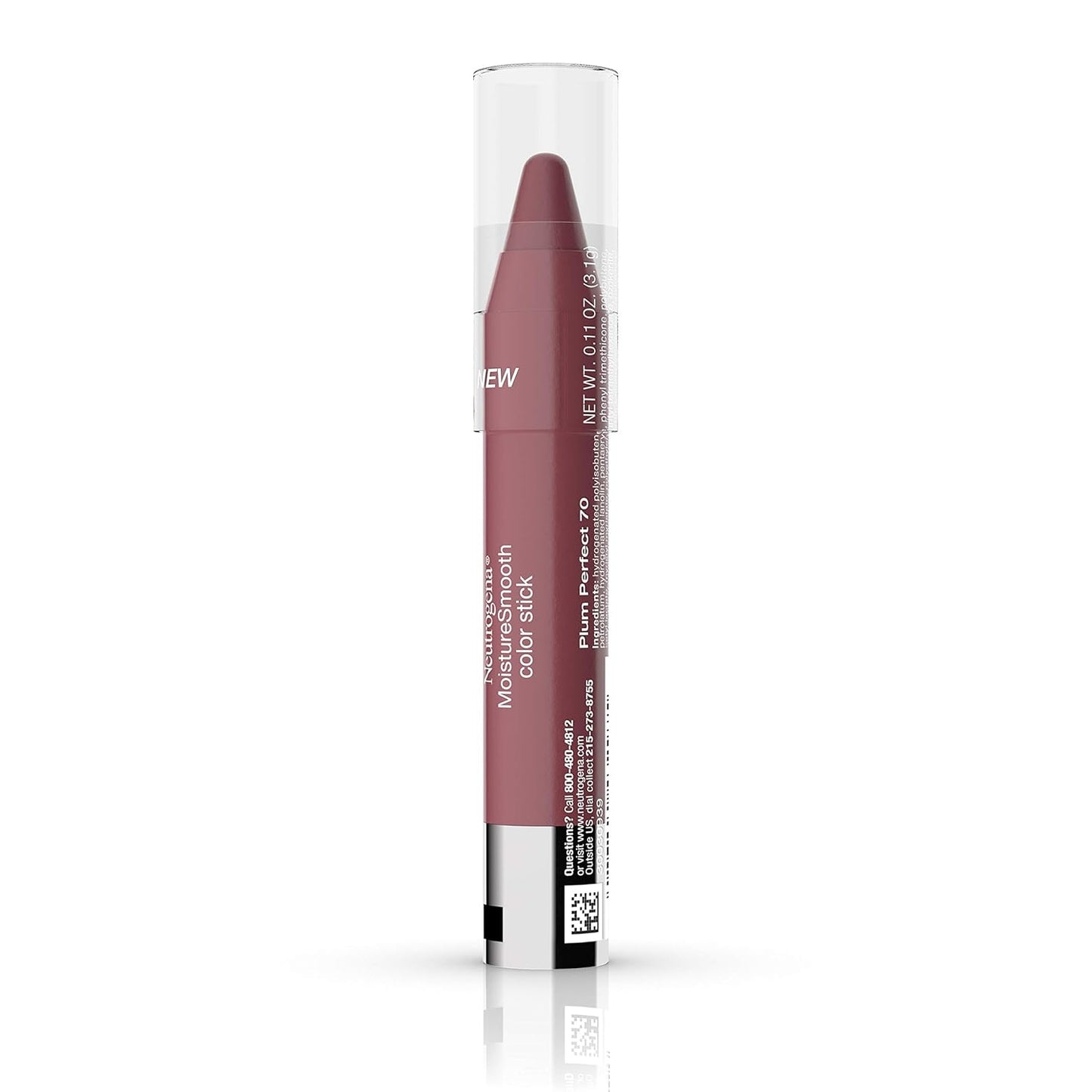 Moisture-Smooth Color Lipstick in Plum Perfect, 0.011 Oz