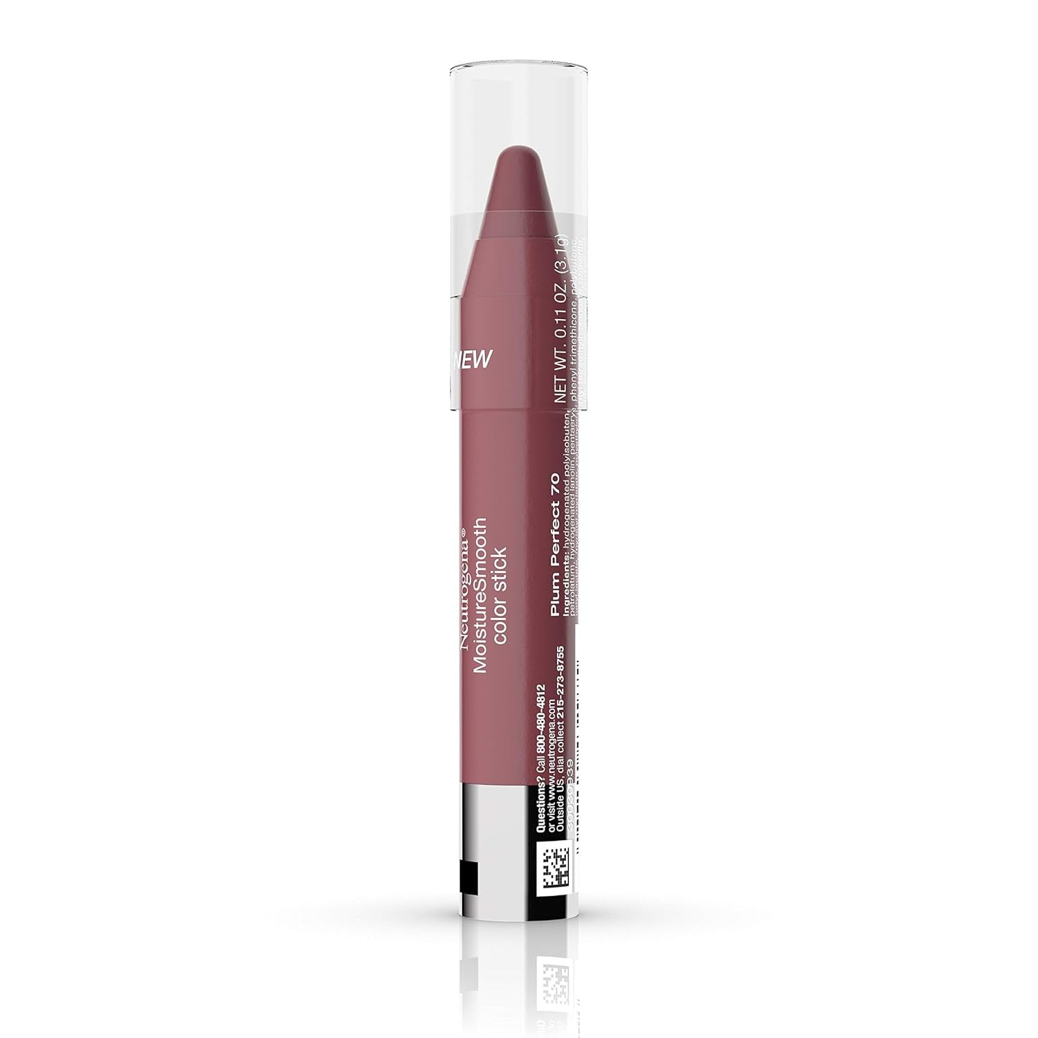 Moisture-Smooth Color Lipstick in Plum Perfect, 0.011 Oz